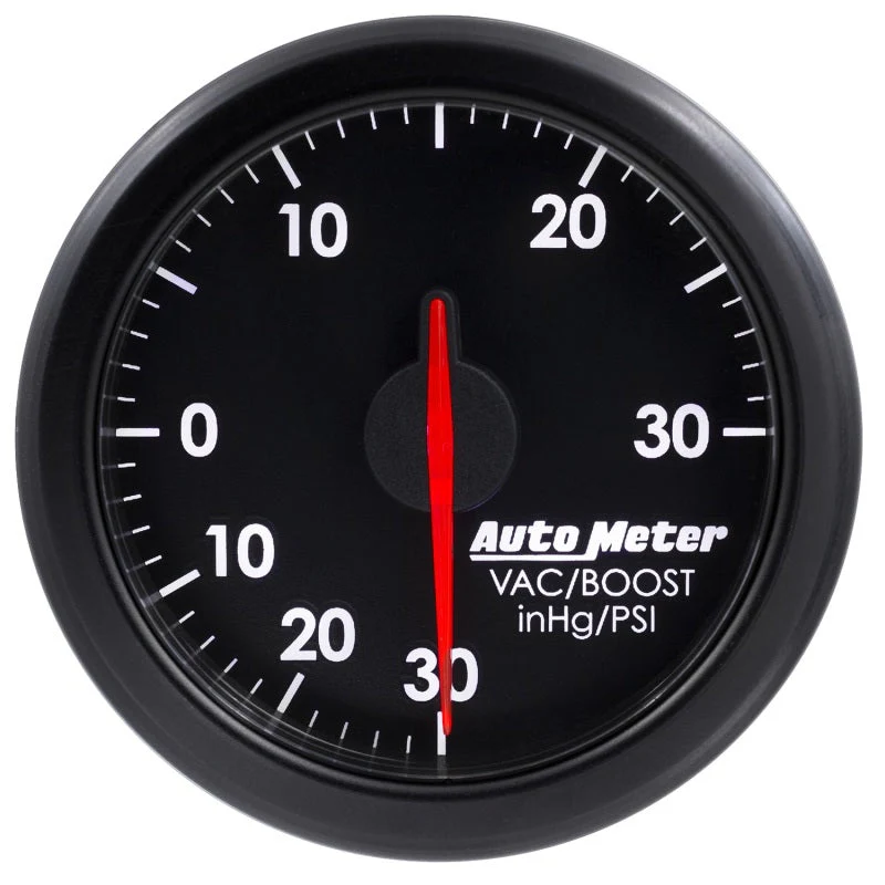 2-1/16" BOOST/VAC, 30 IN HG/30 PSI, AIR-CORE, AIRDRIVE, BLACK