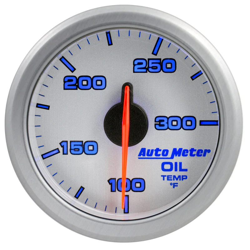 2-1/16" OIL TEMP, 100-300 °F, AIR-CORE, AIRDRIVE, SILVER - Image 4
