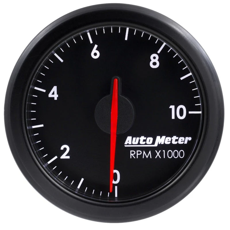 2-1/16" TACH, 0-10,000 RPM, AIR-CORE, AIRDRIVE, BLACK