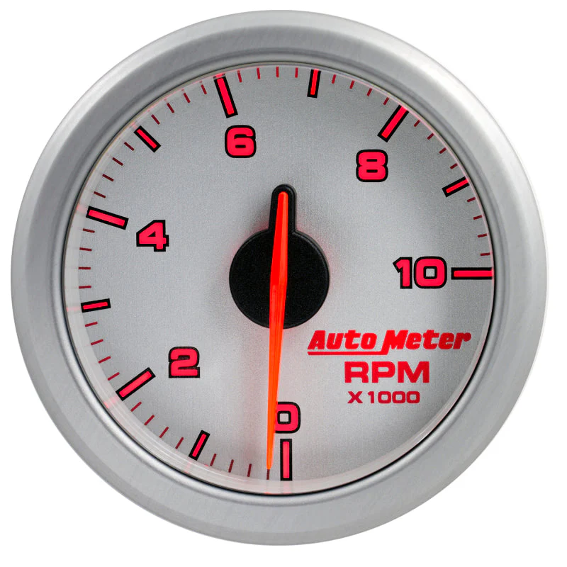 2-1/16" TACH, 0-10,000 RPM, AIR-CORE, AIRDRIVE, SILVER - Image 2