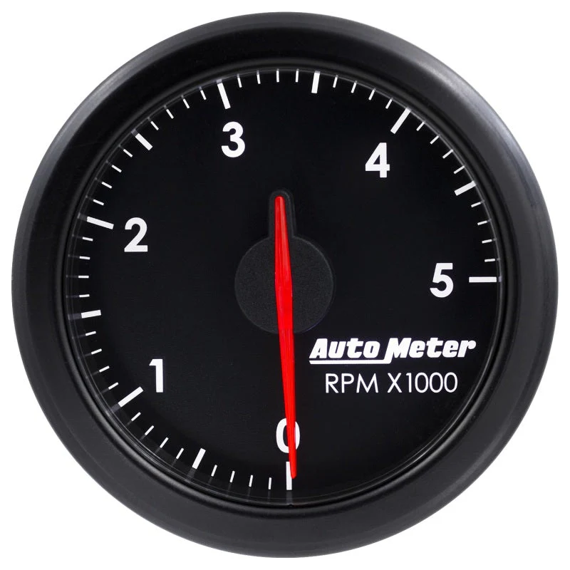 2-1/16" TACH, 0-5,000 RPM, AIR-CORE, AIRDRIVE, BLACK