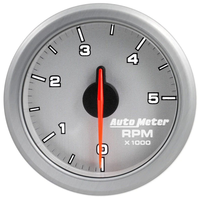 2-1/16" TACH, 0-5,000 RPM, AIR-CORE, AIRDRIVE, SILVER
