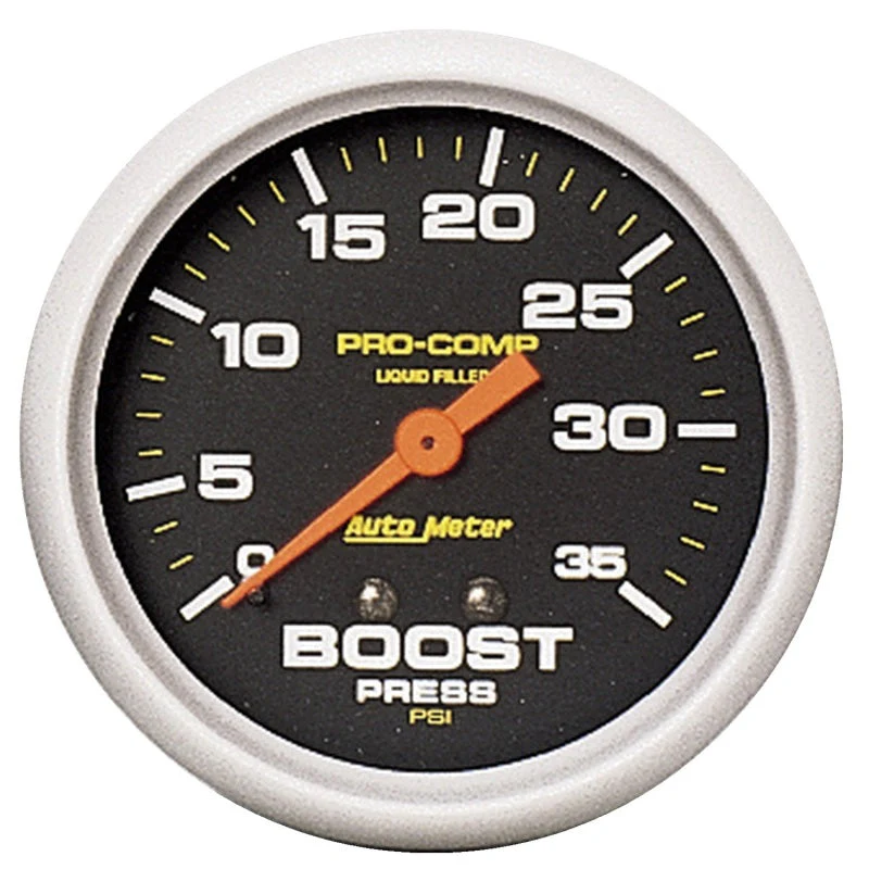 2-5/8" BOOST, 0-35 PSI, MECHANICAL, LIQUID FILLED, PRO-COMP