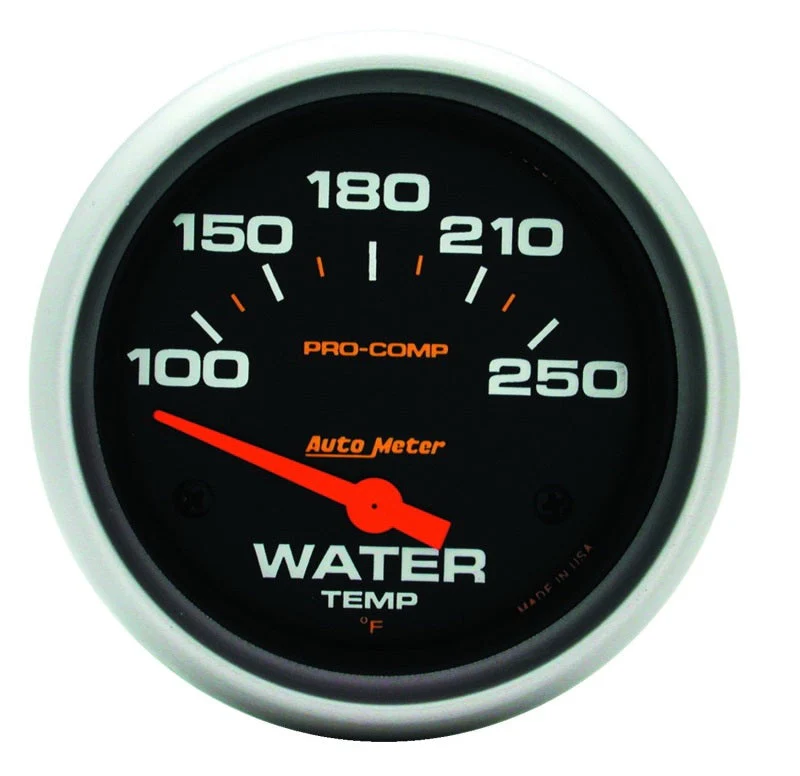 2-5/8" WATER TEMPERATURE, 100-250 °F, AIR-CORE, PRO-COMP