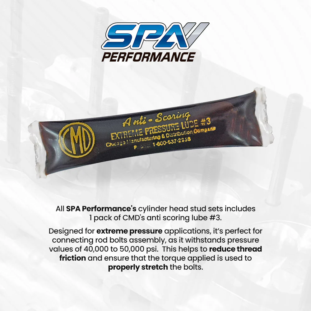 SPA TURBO 252 / 260 High Performance Camshaft set + FORGED HEAD STUDS SET OF 10 UNITS For VW/AUDI 1.8L 20V - Image 8