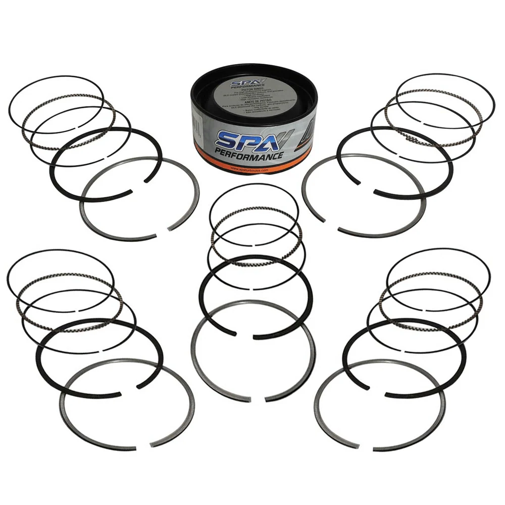 82mm performance piston rings for 5 cylinder engines - 1,5 / 1,5 / 2,0mm thickness - Set