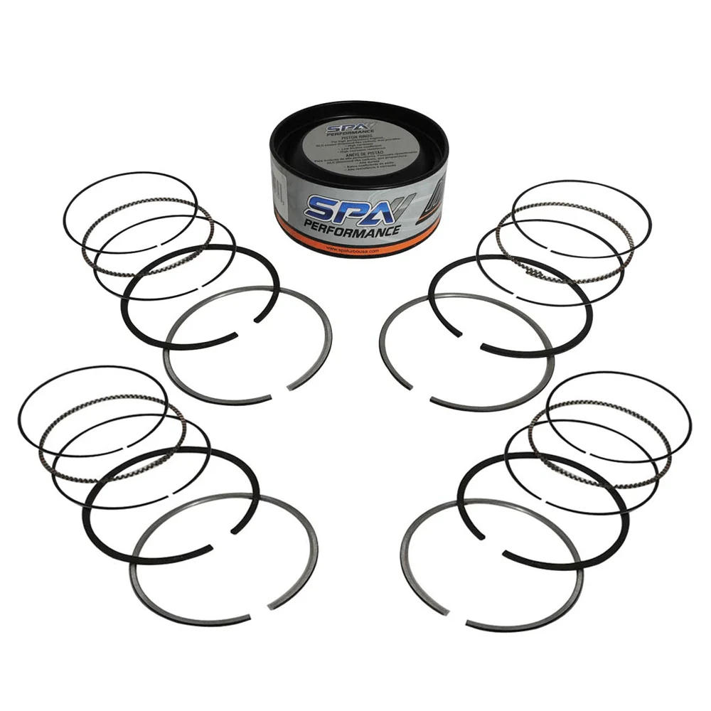 SPA TURBO 83mm performance piston rings for 4 cylinder engines - 1.5 / 1.5 / 2.0mm thickness - Set