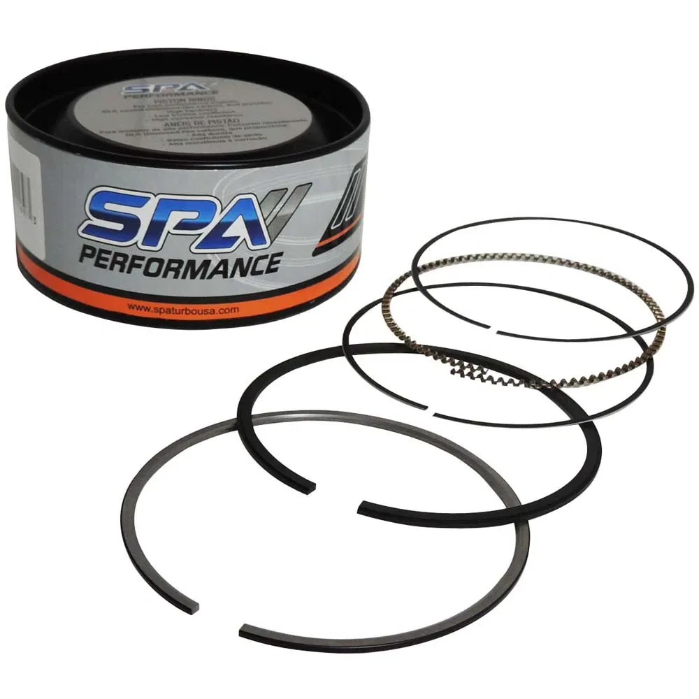 SPA TURBO 83mm performance piston rings for 4 cylinder engines - 1.5 / 1.5 / 2.0mm thickness - Set - Image 2