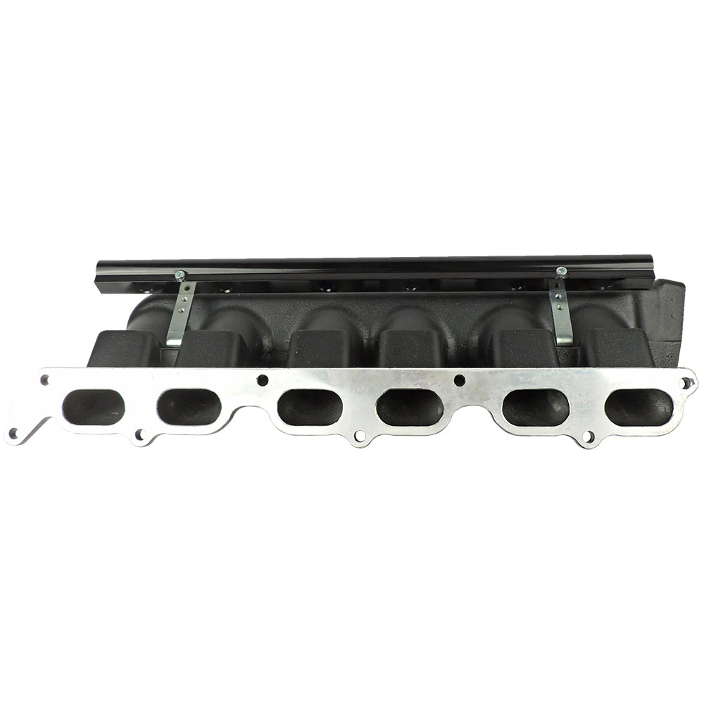 SPA TURBO 93-02 Supra 2JZ GTE intake manifold - 6 Injectors - Black - Image 2