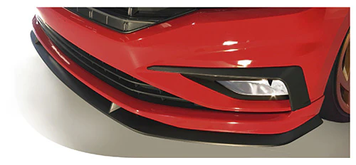 Air Design MK7 Jetta Front Spoiler with Splitter - Image 2