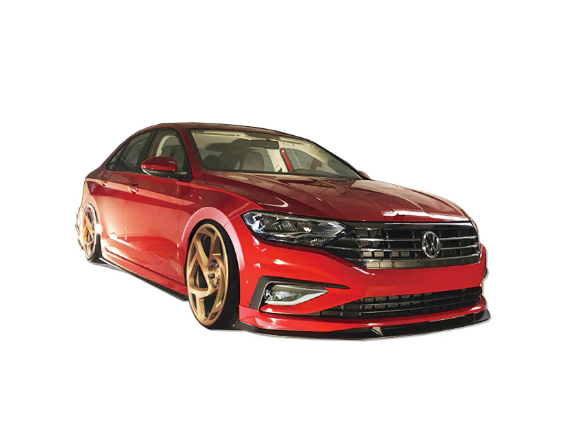 Air Design MK7 Jetta Front Spoiler with Splitter - Image 3