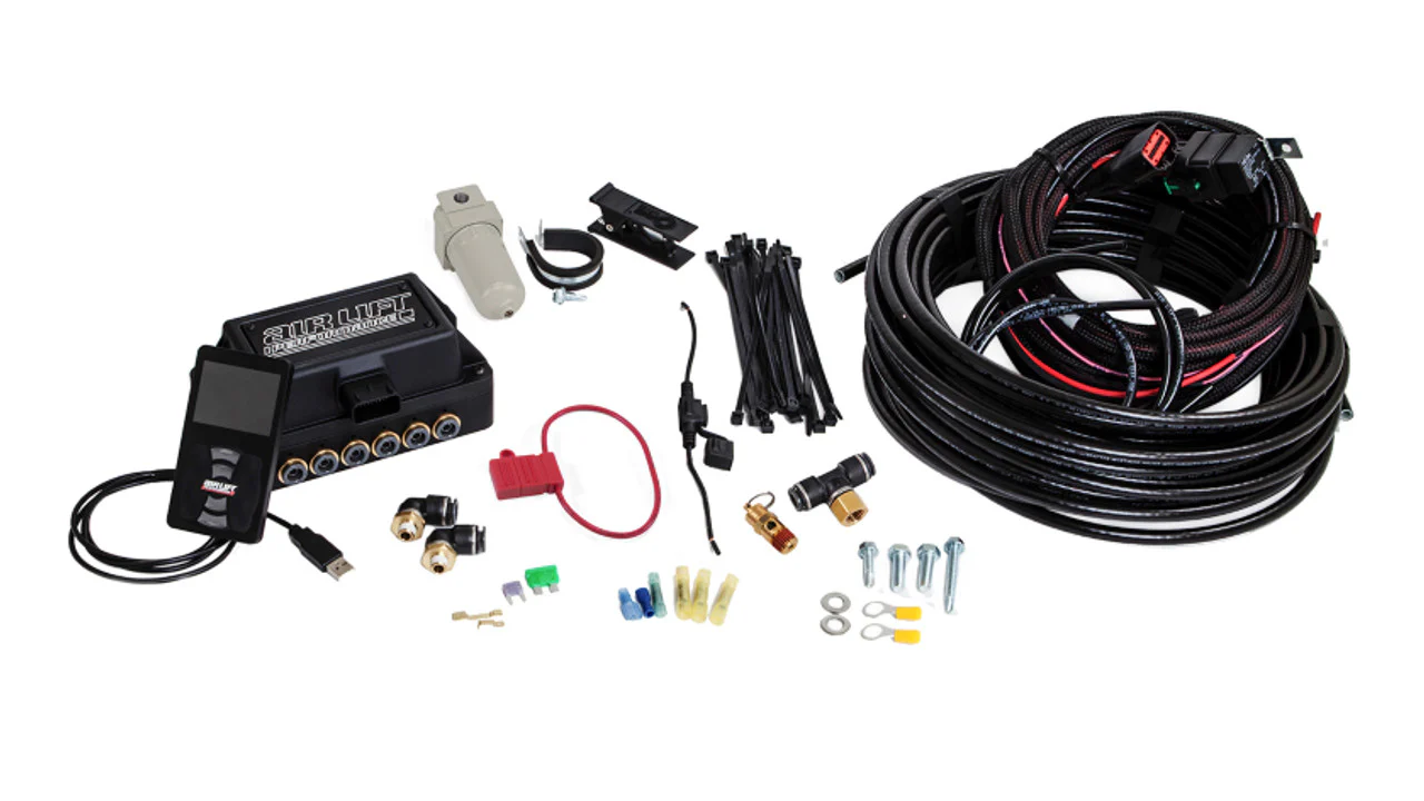 Air Lift Performance 3P Air Management (1/4" Air Line, No Tank, No Compressor)