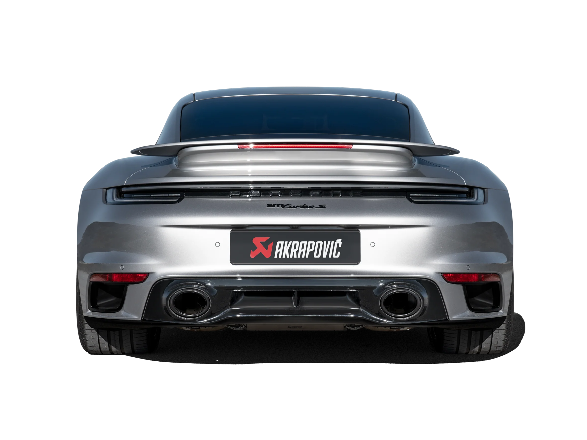 Akrapovic Slip-On Race Line Titanium Exhaust - Porsche 911 (992) Turbo/Turbo S - Image 2