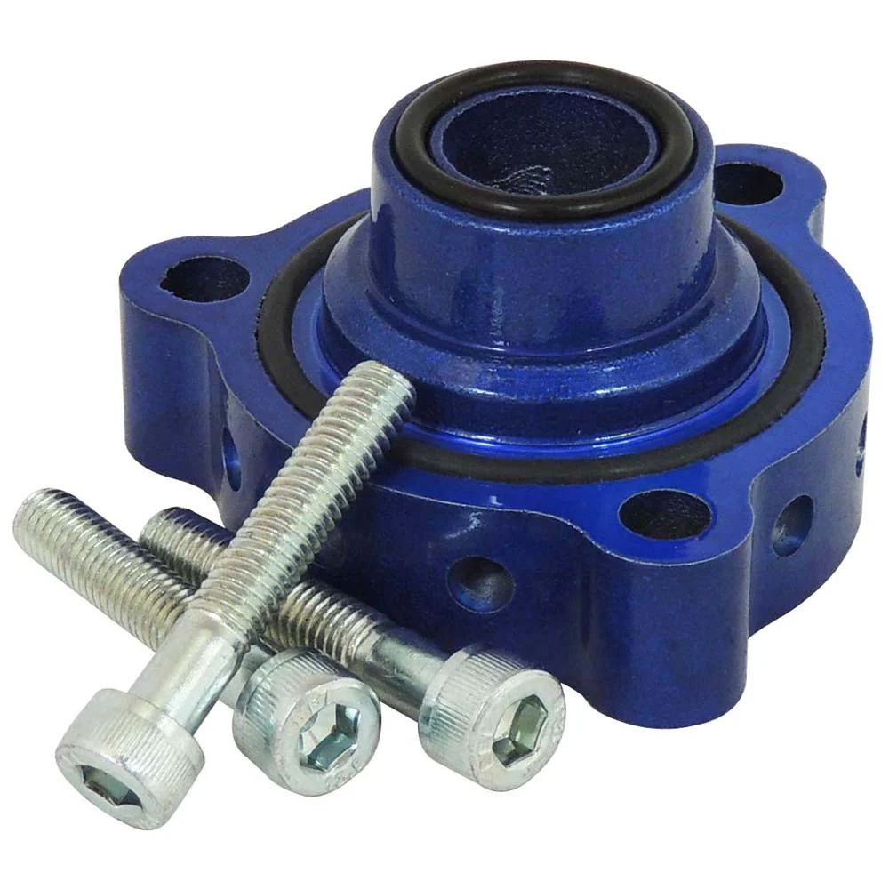 SPA TURBO Aluminum Blow Off Valve Adapter Spacer BOV THP Mini Cooper / Peugeot / Citroen 1.6 Turbo - Blue Series