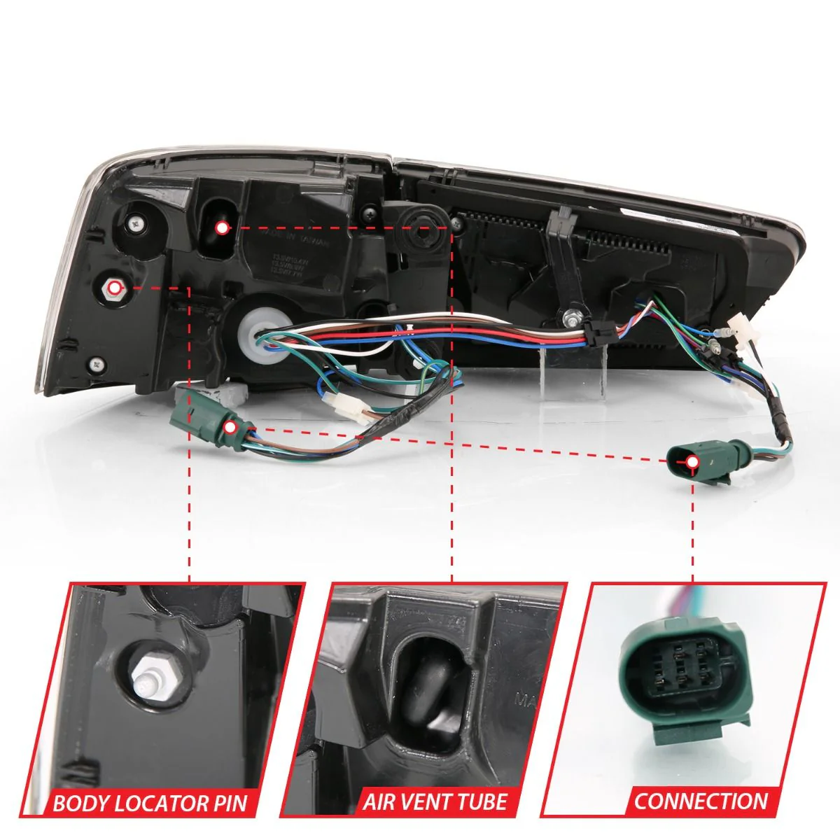 ANZO Audi A6/S6 (C7) LED Tail Lights w/ Sequential Turn Signals - Image 5