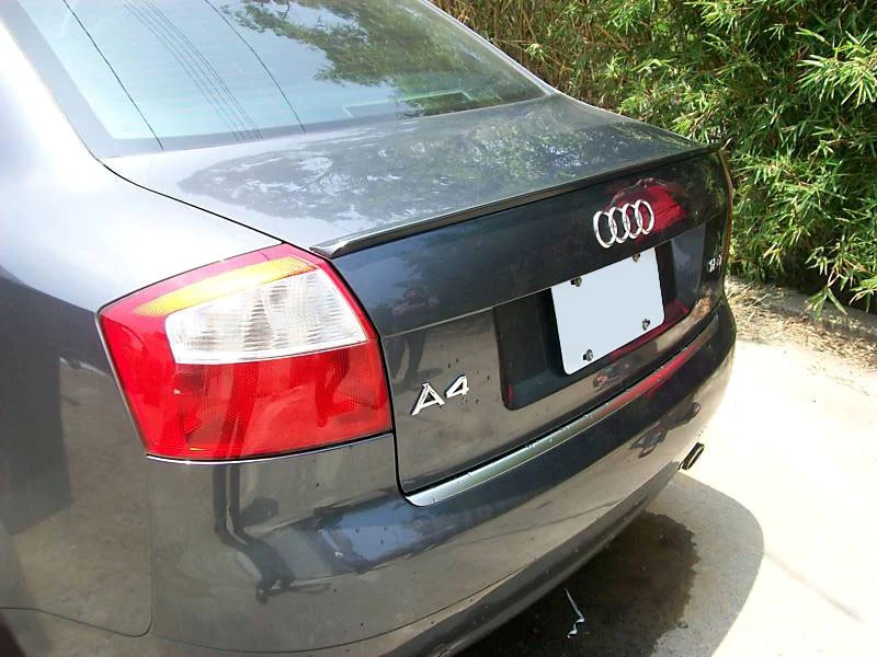 Audi B6 A4 Trunk Lip Spoiler - Image 2