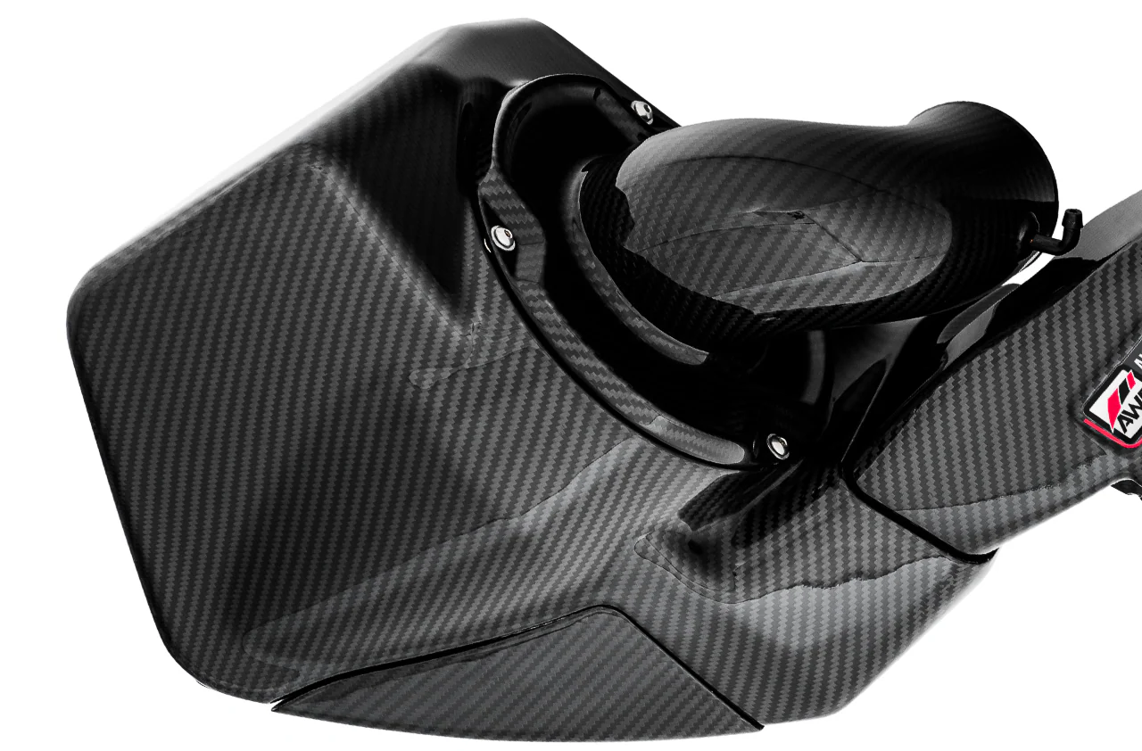 AWE AirGate™ Carbon Fiber Intake for Audi B9 A4 / A5 2.0T - With Lid - Image 3