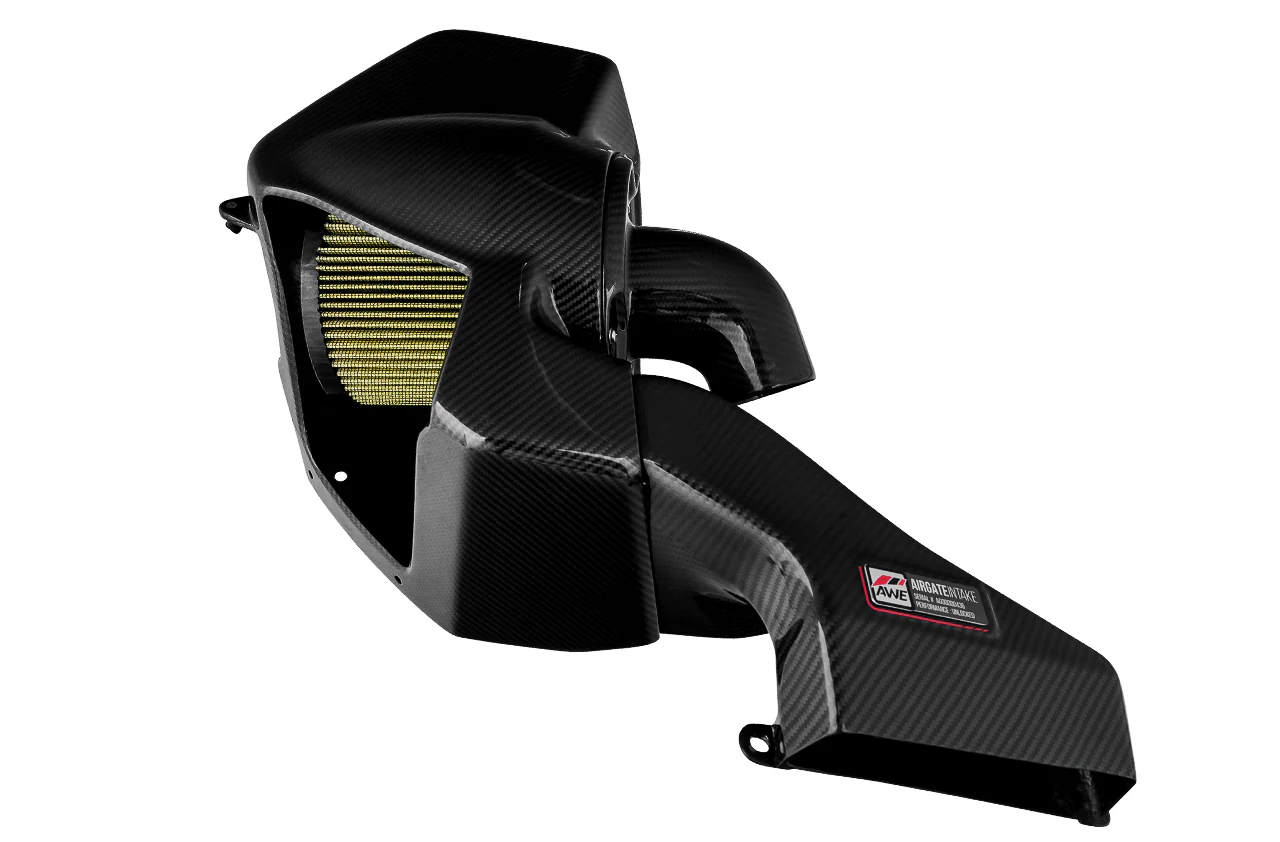 AWE AirGate™ Carbon Fiber Intake for Audi B9 SQ5 3.0T - With Lid - Image 3