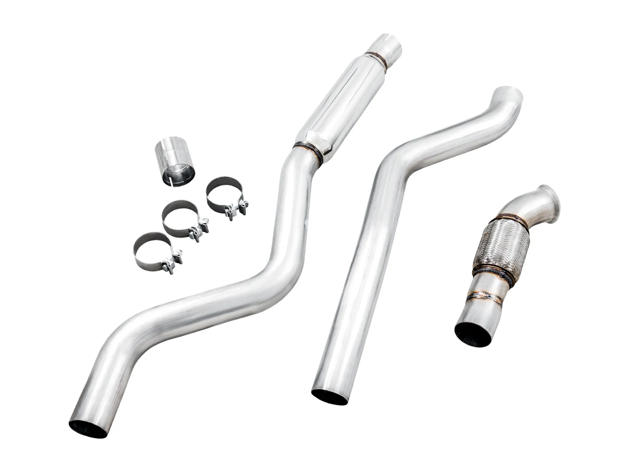 AWE Performance Mid Pipe for BMW F22 M235i - Image 3