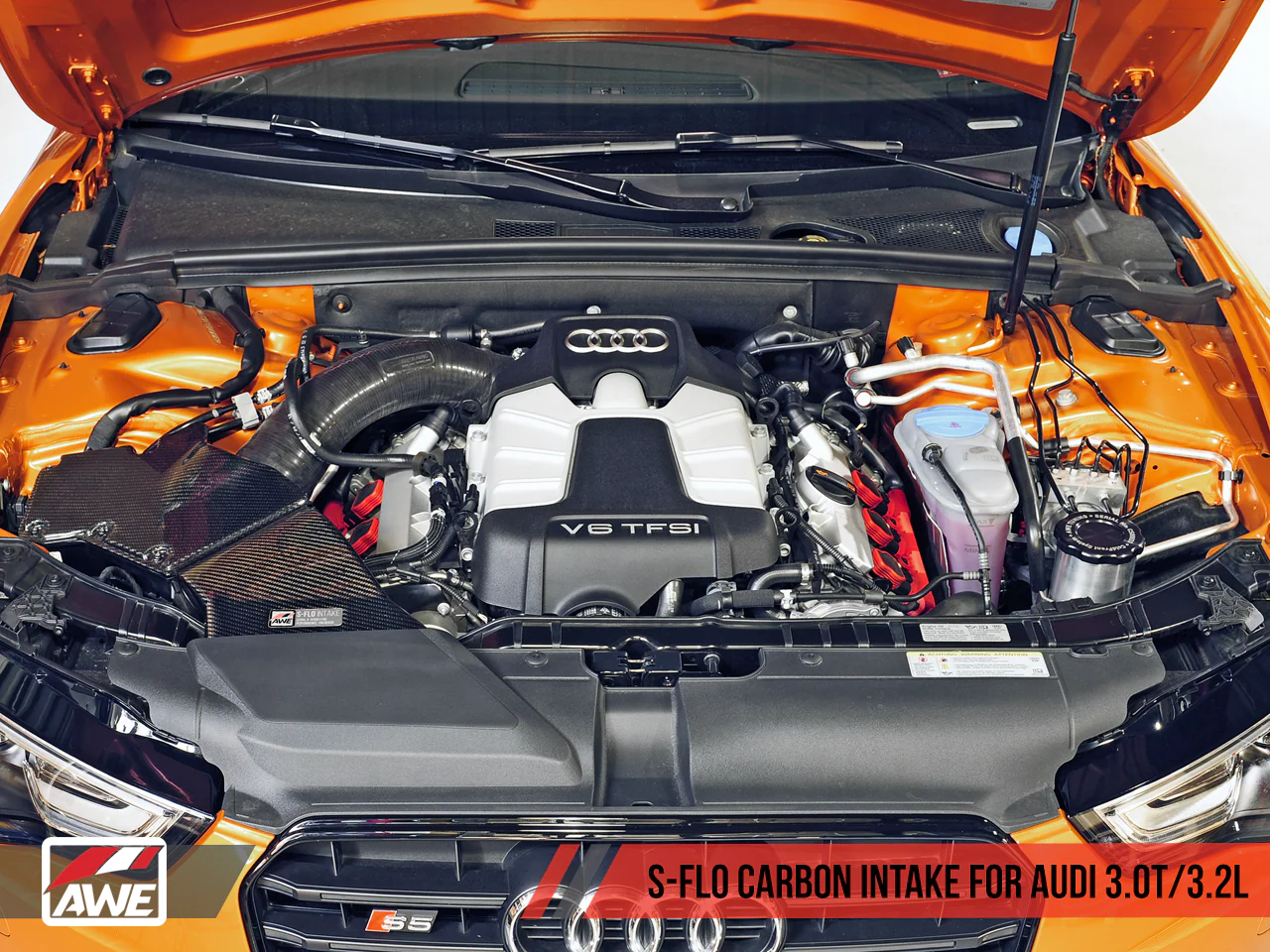 AWE S-FLO Carbon Intake for Audi B8.5 3.0T - Image 2