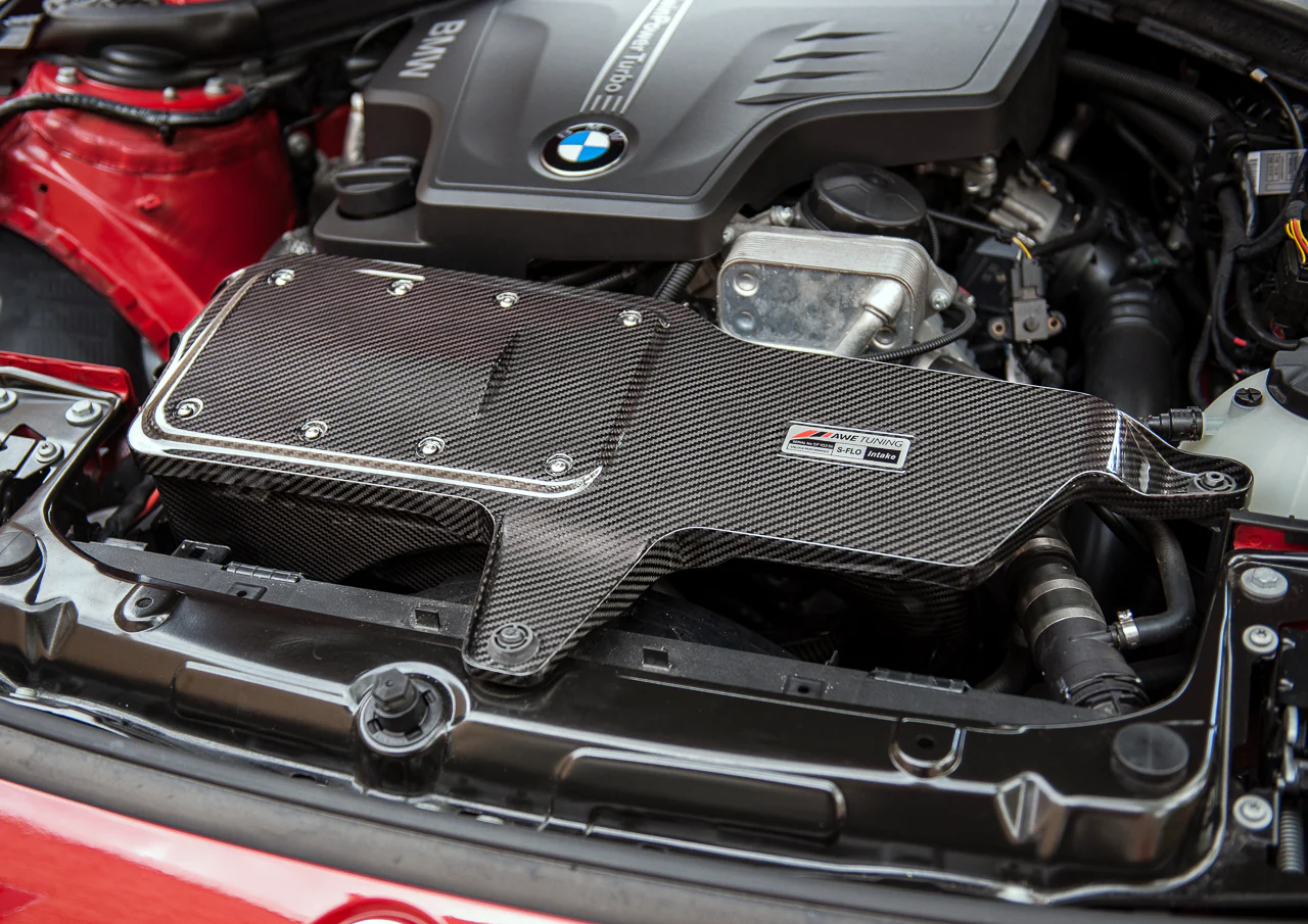 AWE S-FLO Carbon Intake for BMW 228i/320i/328i/428i - Image 5