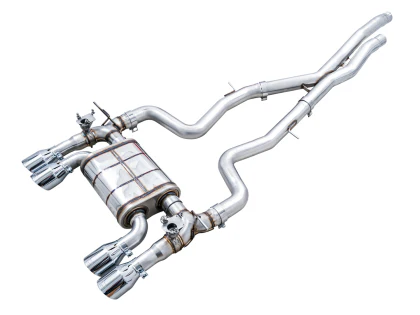 AWE SwitchPath™ Catback Exhaust for BMW F8X M3/M4 - Chrome Silver Tips