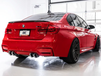 AWE SwitchPath™ Catback Exhaust for BMW F8X M3/M4 - Chrome Silver Tips - Image 8