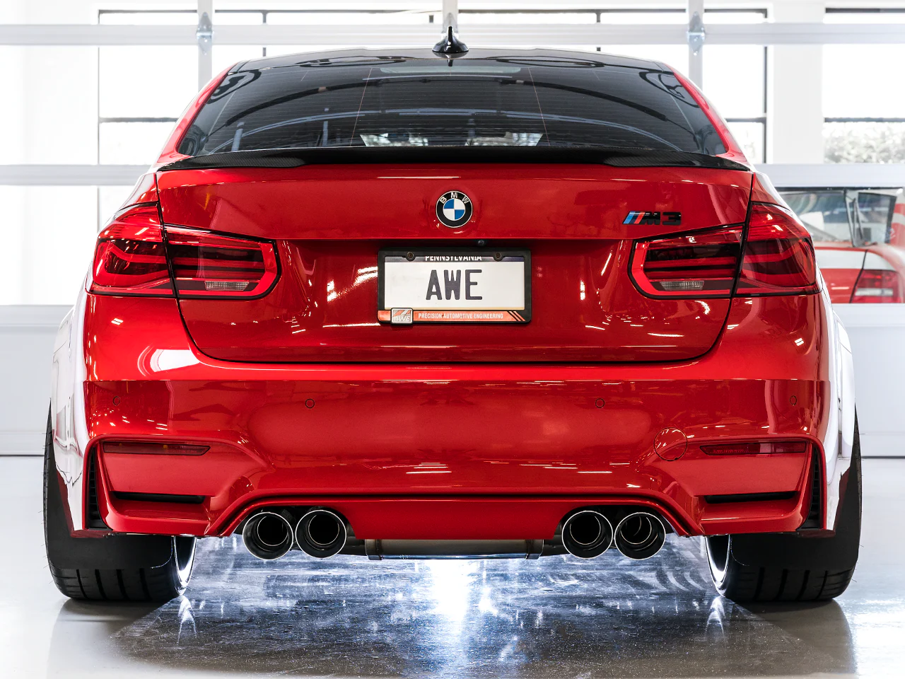 AWE SwitchPath™ Catback Exhaust for BMW F8X M3/M4 - Diamond Black Tips - Image 3
