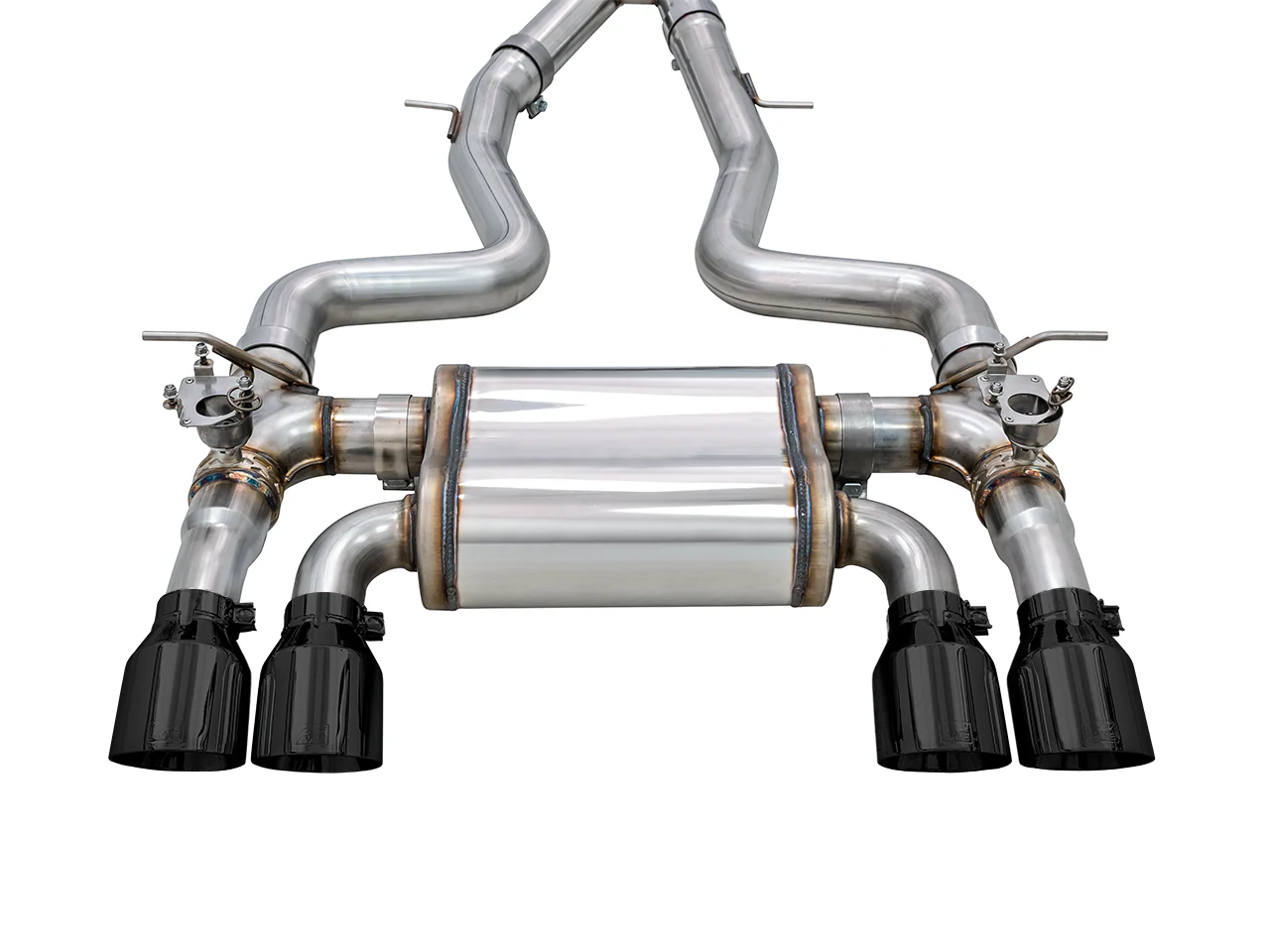 AWE SwitchPath™ Catback Exhaust for BMW F8X M3/M4 - Diamond Black Tips - Image 4