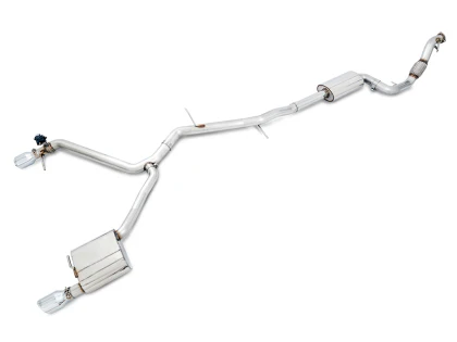 AWE SwitchPath™ Exhaust for Audi B9 A5 - Chrome Silver Tips