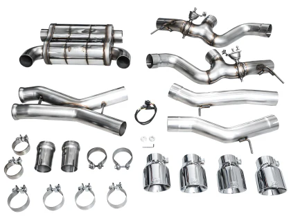 AWE SwitchPath™ Exhaust for BMW G87 M2 - Chrome Silver Tips - Image 6