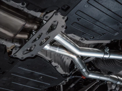 AWE SwitchPath™ Exhaust for BMW G87 M2 - Chrome Silver Tips - Image 7