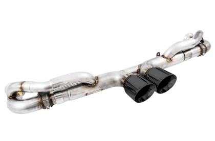AWE SwitchPath™ Exhaust for Porsche 991 GT3 / RS - Diamond Black Tips