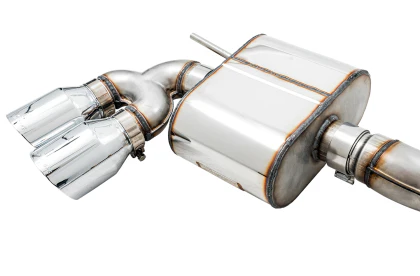 AWE SwitchPath™ Exhaust for VW MK7 Golf R - Chrome Silver Tips - Image 3