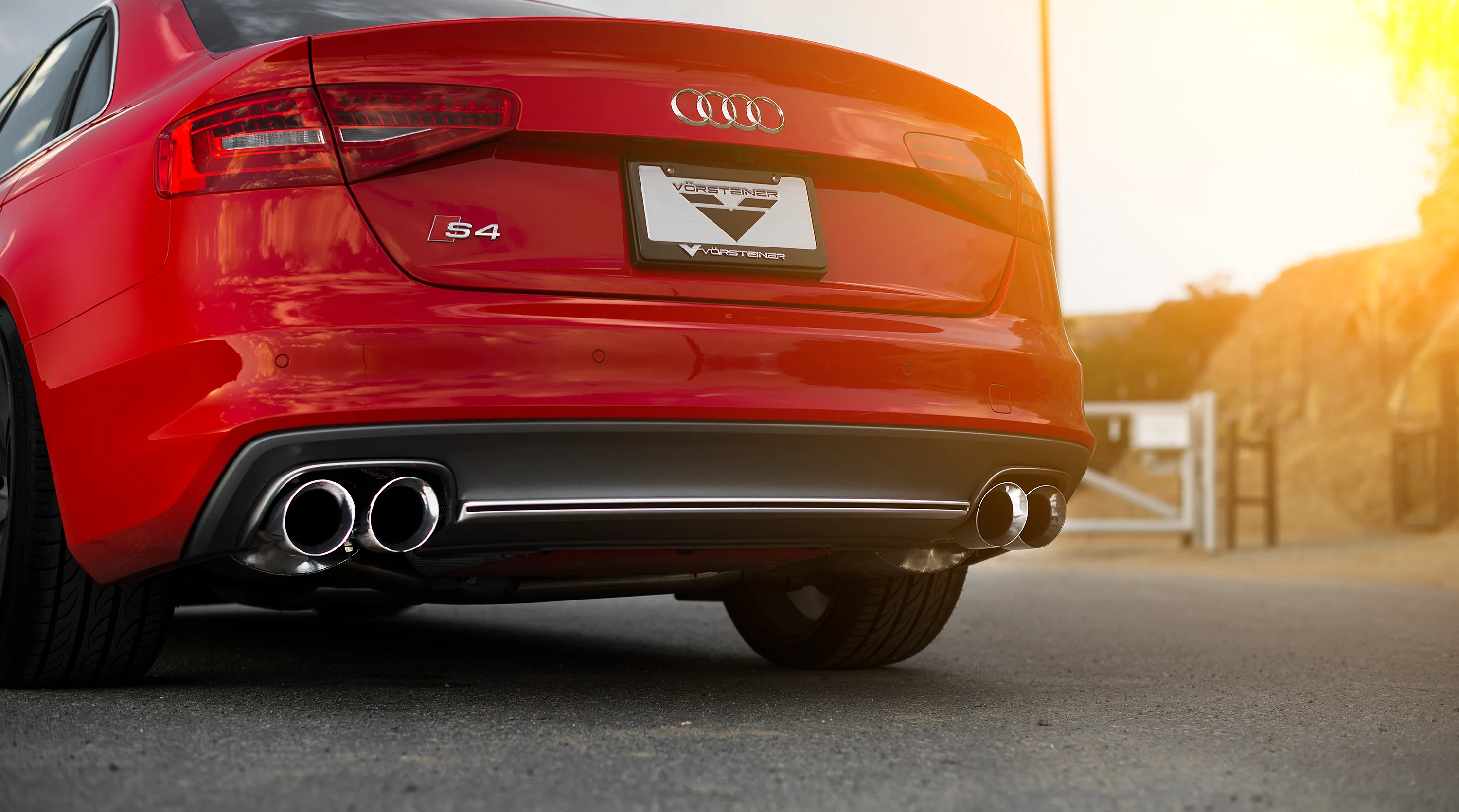 AWE Touring Edition Exhaust for Audi B8.5 S4 3.0T - Chrome Silver Tips (102mm) - Image 5