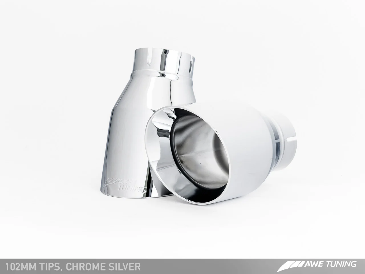 AWE Touring Edition Exhaust for VW CC 2.0T - Dual Outlet - Chrome Silver Tips - Image 3