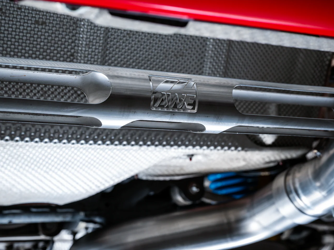 AWE Track Edition Catback Exhaust for BMW F8X M3/M4 - Chrome Silver - Image 7