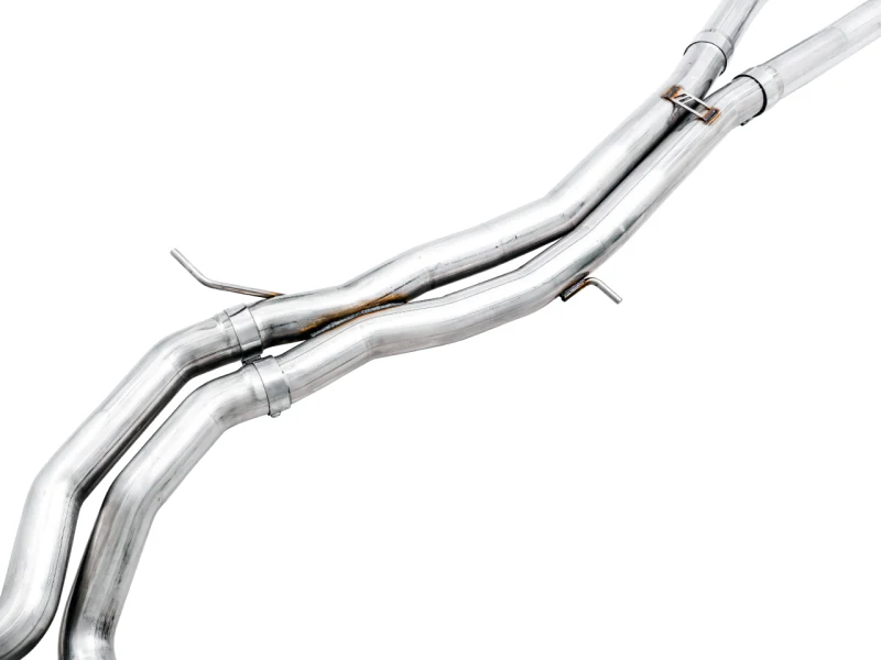 AWE Tuning Audi B9.5 RS5 Sportback Non-Resonated Track Edition Exhaust - RS-Style Diamond Blk Tips - Image 5