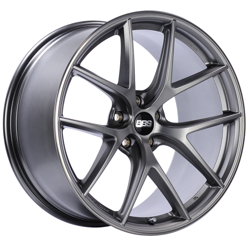 BBS CI-R 20x10.5 5x120 ET35 Platinum Silver Polished Rim Protector Wheel -82mm PFS/Clip Required