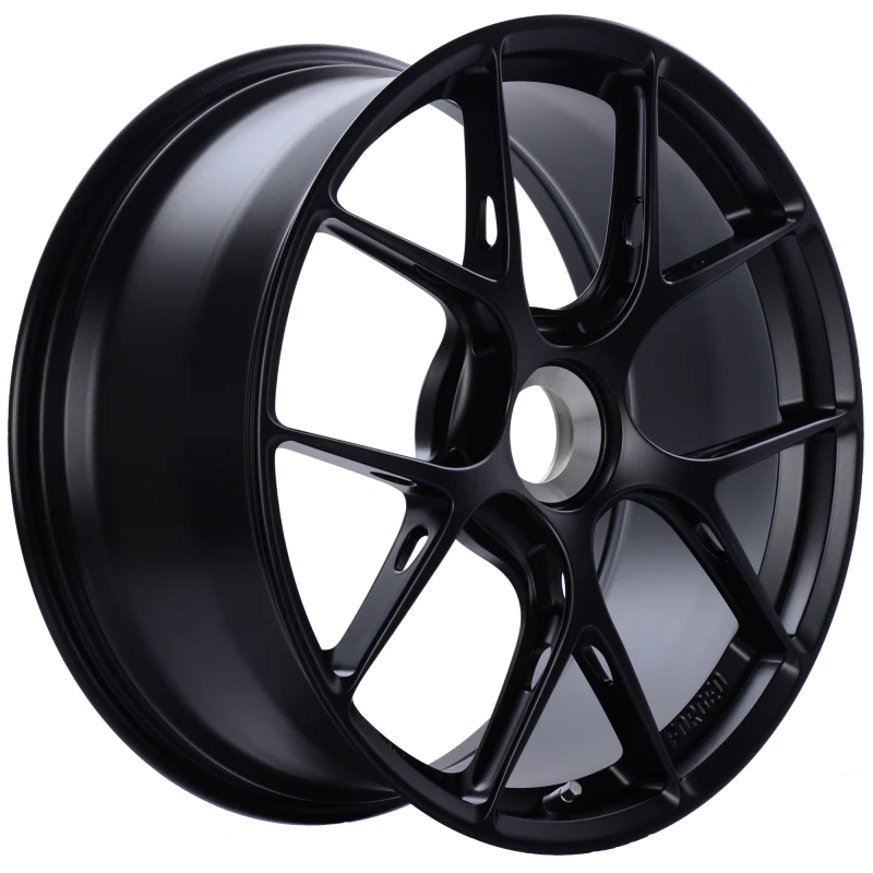BBS FI-R 20x12 Center Lock ET44 CB84 Satin Black Wheel