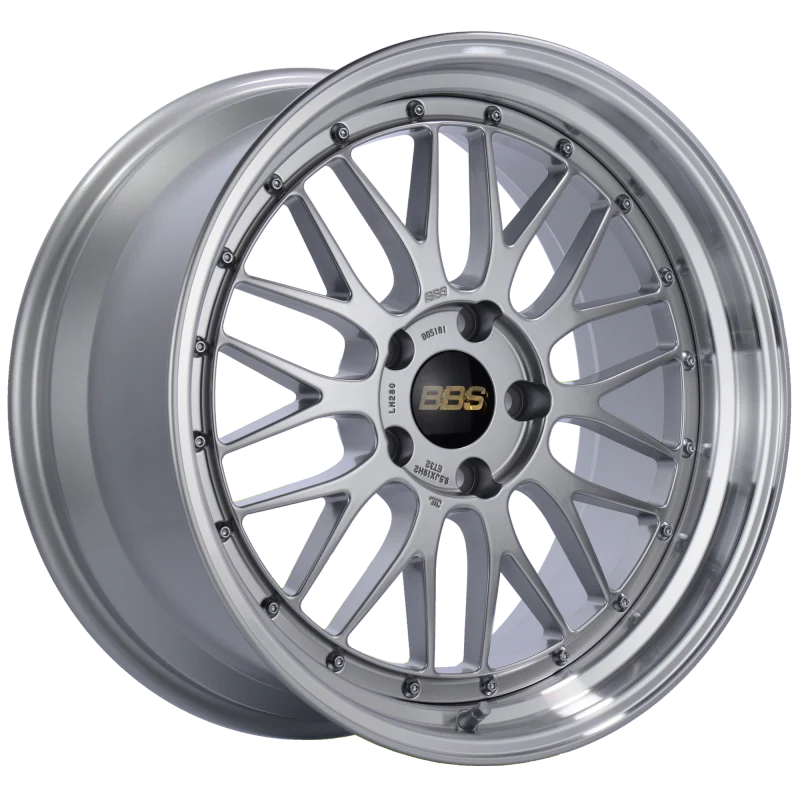 BBS LM 19x11 5x130 ET50 CB71.6 Diamond Silver Center Diamond Cut Lip Wheel
