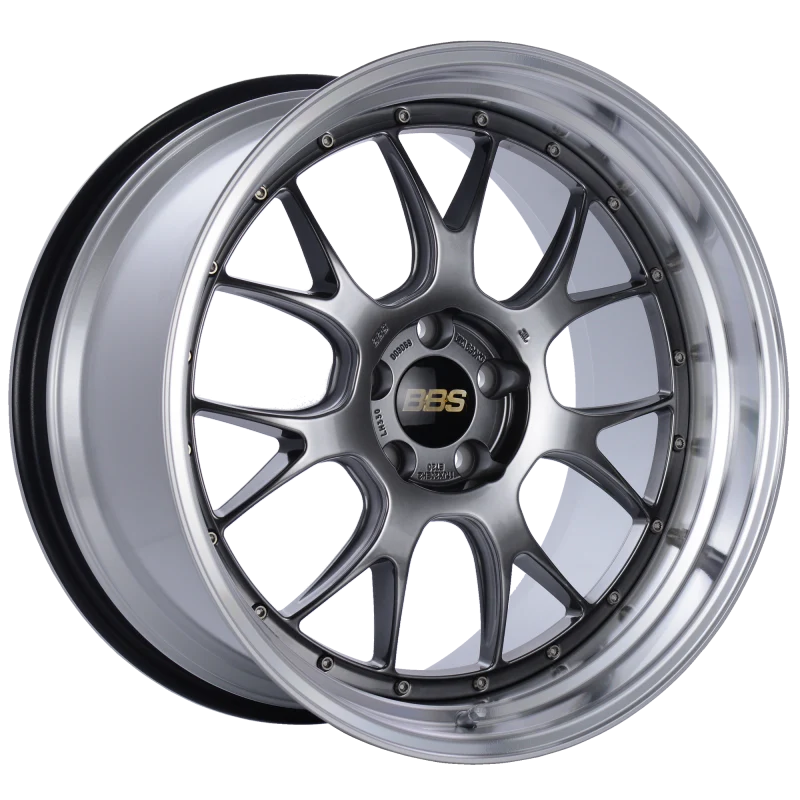 BBS LM-R 20x11 5x114.3 ET20 CB66 Diamond Black Center Diamond Cut Lip Wheel