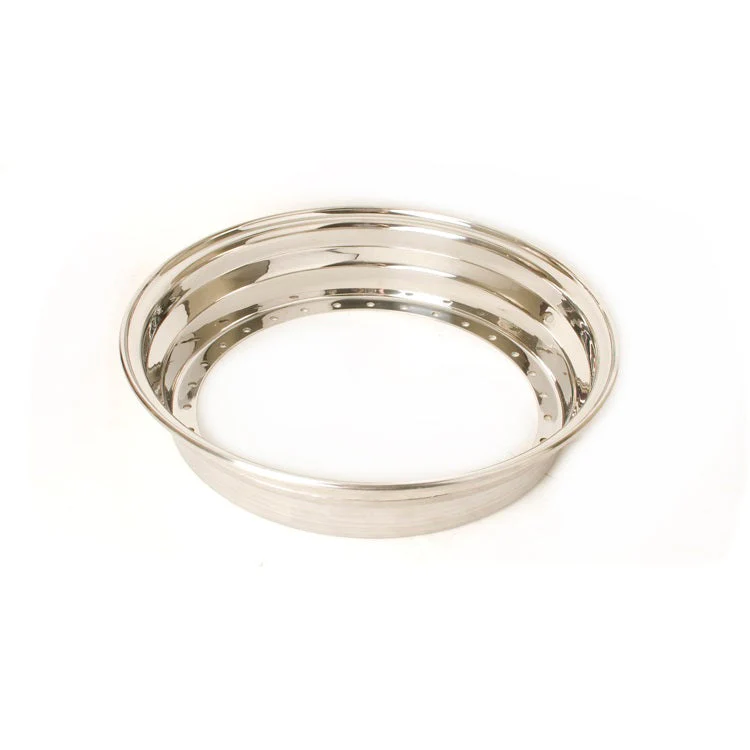 BBS RS/RM Replacement Wheel Lip - STAINLESS STEEL (15"x3") - CLEARANCE