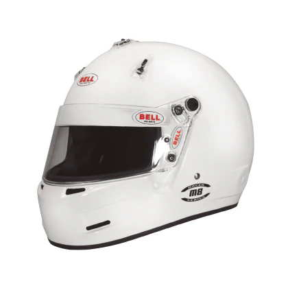 Bell M8 SA2020 V15 Brus Helmet - Medium (White)