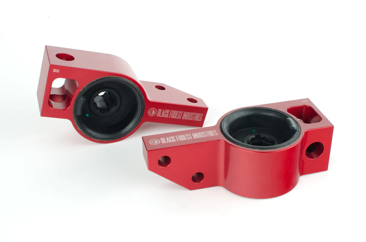 BFI MK5 / MK6 Caster+Rear Control Arm Brackets w/ TTRS Solid Rubber Bushings - Image 4