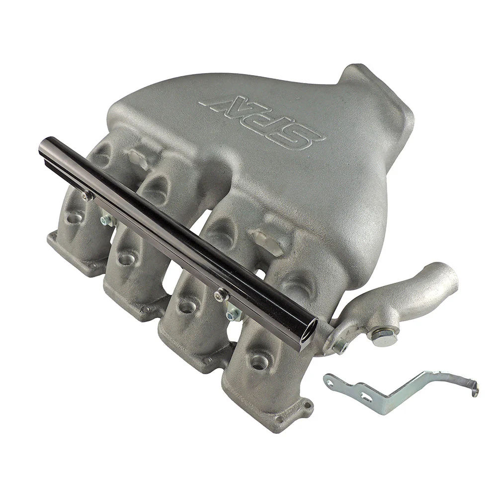 SPA TURBO Cast Aluminum Intake Manifold for longitudinal VW/AUDI 1.8T with 4 injectors Fuel Rail Kit (without throttle bolt holes) - PRE SALE