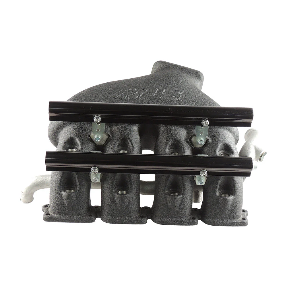 SPA TURBO Cast Aluminum Intake Manifold for longitudinal VW/AUDI 1.8T with 8 injectors Fuel Rail Kit (without throttle bolt holes) Black - PRE SALE - Image 4