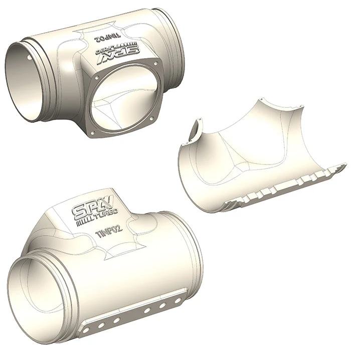 SPA TURBO Cast Aluminum Intake Manifold Plenum upgrade for Porsche 911 997.1 Turbo/GT2 - Image 5