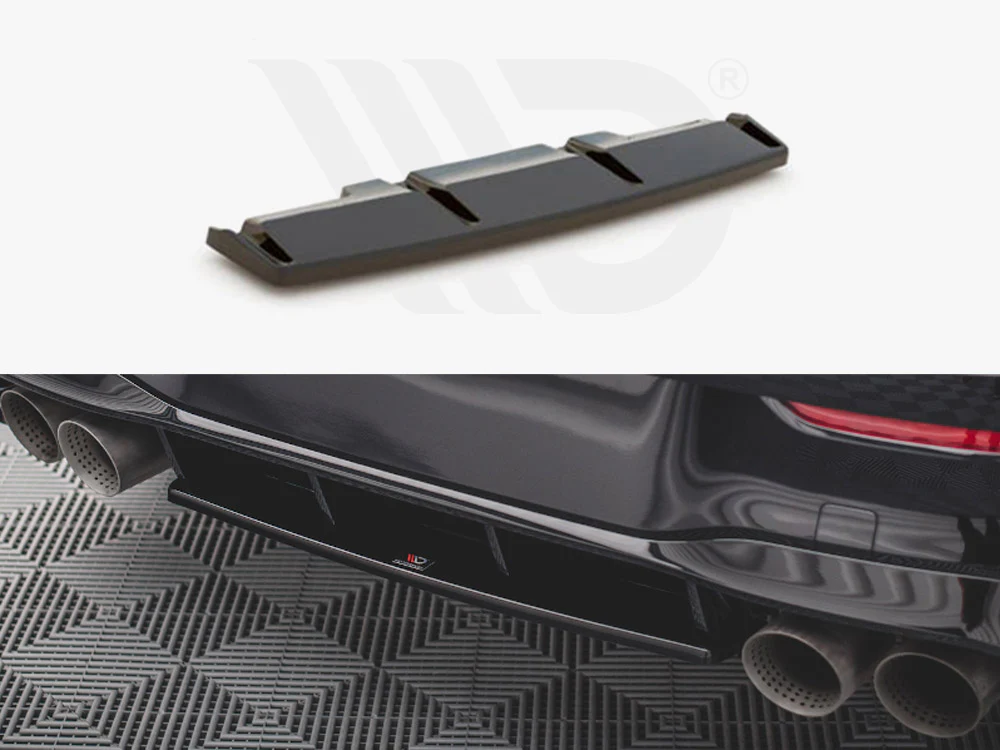 CENTRAL REAR SPLITTER VW GOLF R MK8 (2020-) - Image 2