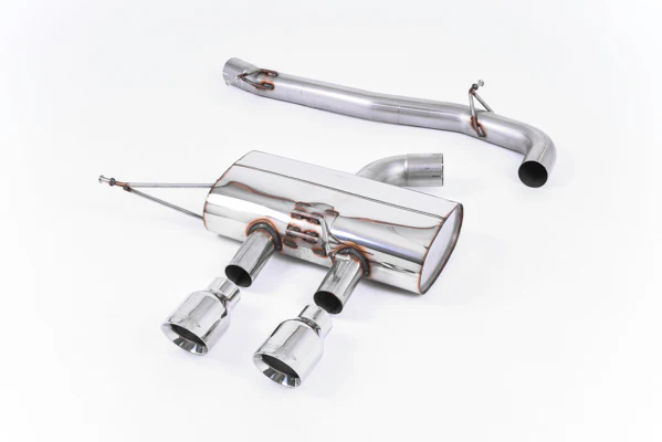 Milltek VW MK6 Golf R Cat-back Exhaust System (Non-Resonated) w/ Polished Tips